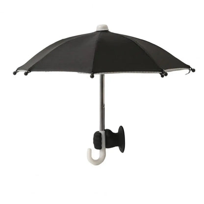 Phone Umbrella with Fist Suction Cup UV Protection Universal Mini Windproof Sun Shade Mobile Phone Umbrella Phone Accessories